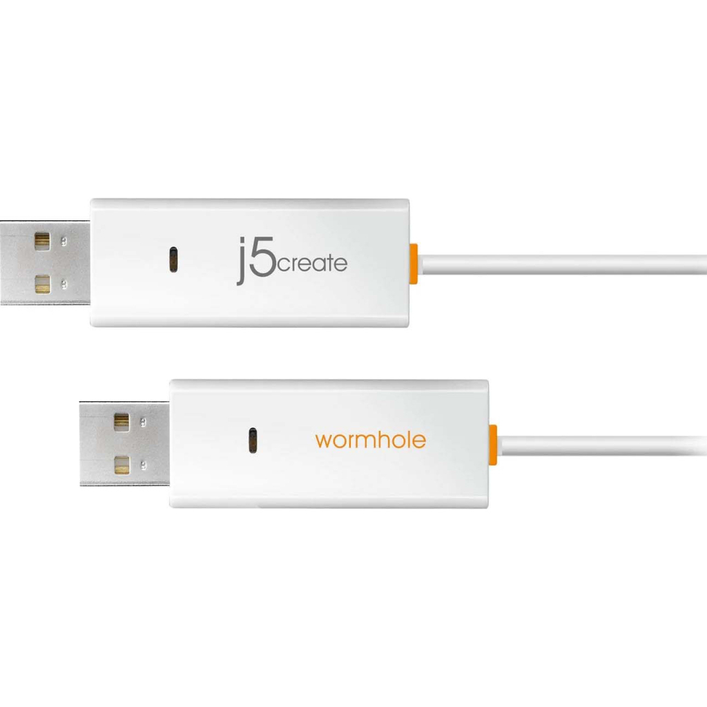 Дата кабель USB 2.0 AM/AM 1.8m Windows & Mac J5create (JUC400-N) - зображення 3