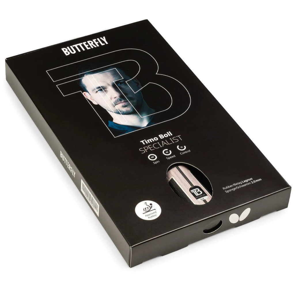 Ракетка для настільного тенісу Butterfly Butterfly Timo Boll Specialist FL (6110400002) (931835) - зображення 5