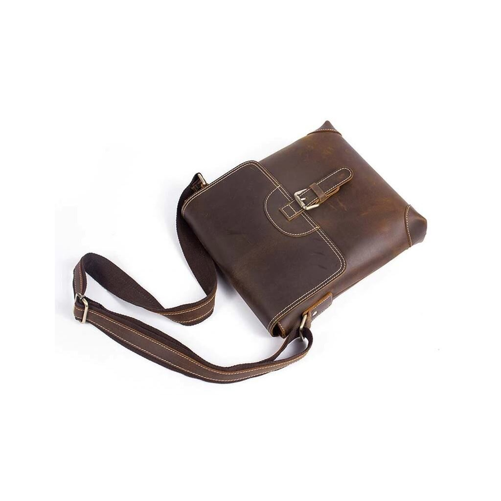 Сумка Vintage Коричнева (14675) - зображення 7