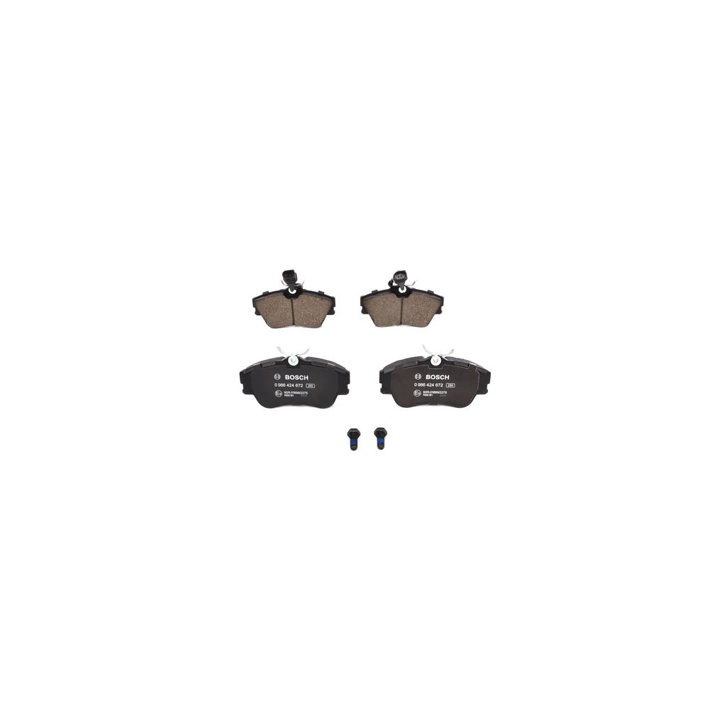 Гальмівні колодки Bosch 0 986 424 672 - зображення 5