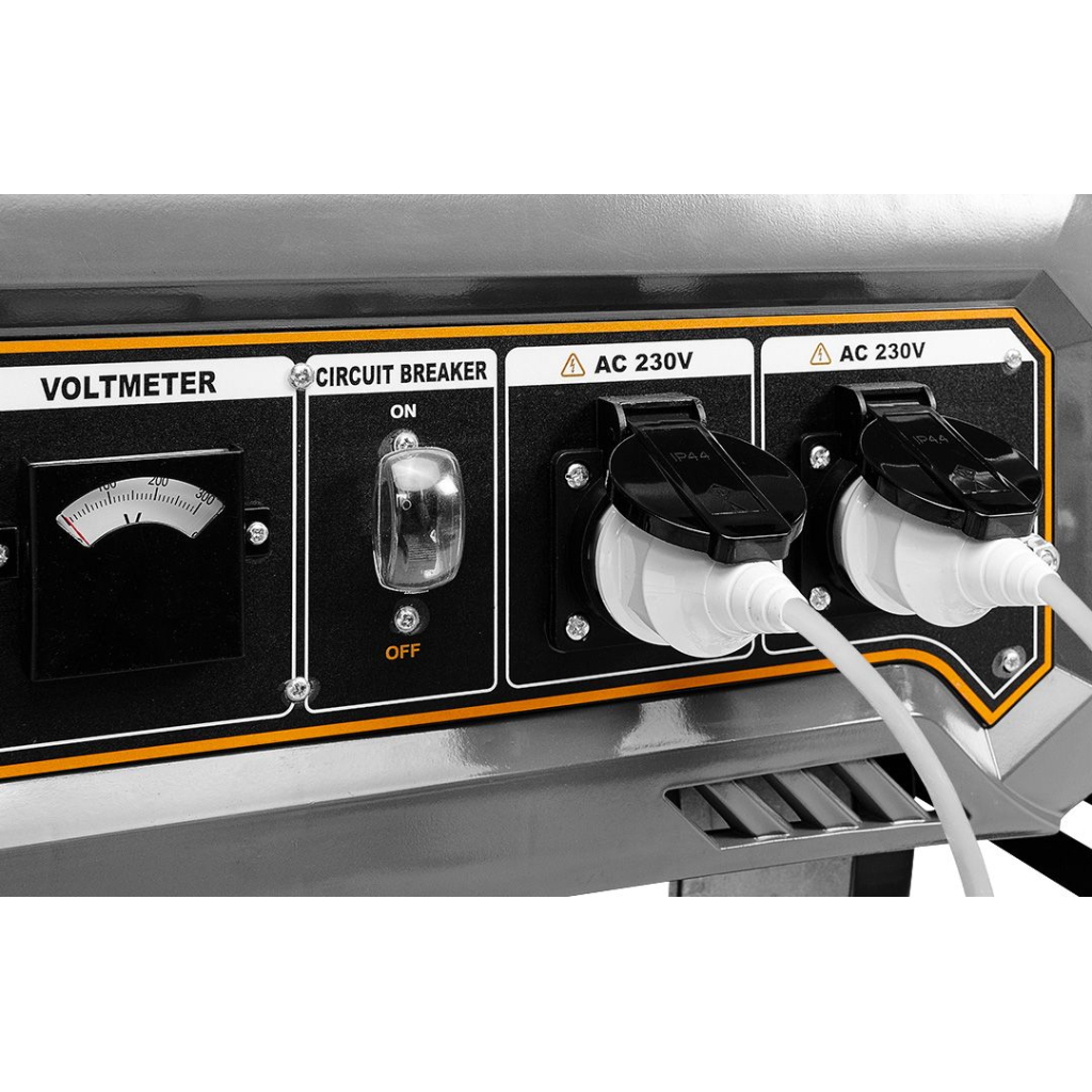 Генератор Graphite 230V (1 фаза), 2/2.2kW, ручний старт, AVR, 40кг (58G904) - зображення 11