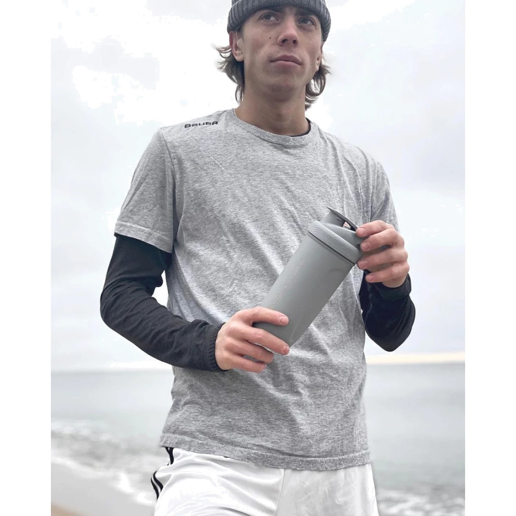 Шейкер спортивний SmartShake Reforce Stainless Steel 30oz/900ml Gray (11150003) - зображення 4