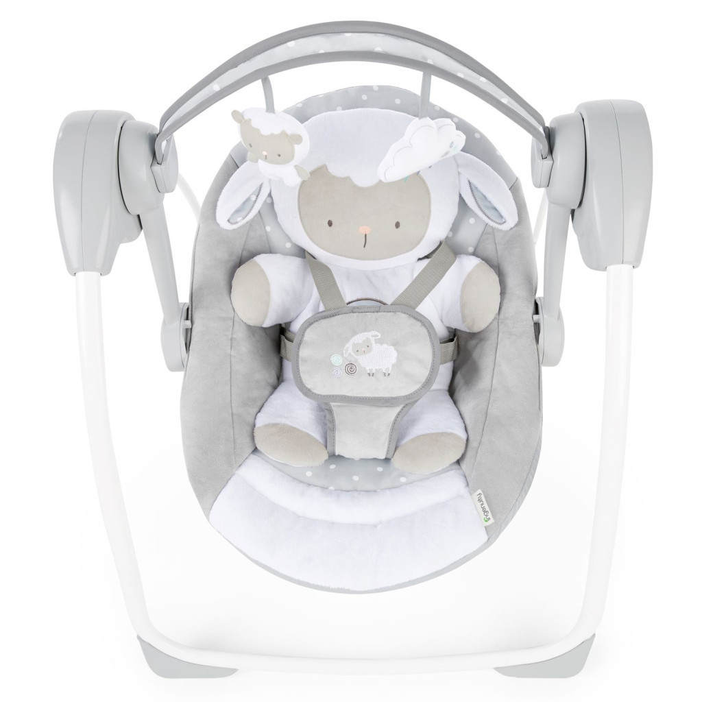 Крісло-гойдалка Ingenuity Comfort 2 Go – Cuddle Lamb (12184) - изображение 2