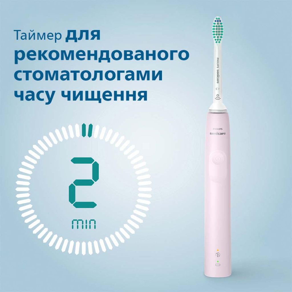 Електрична зубна щітка Philips HX3671/11 - зображення 7