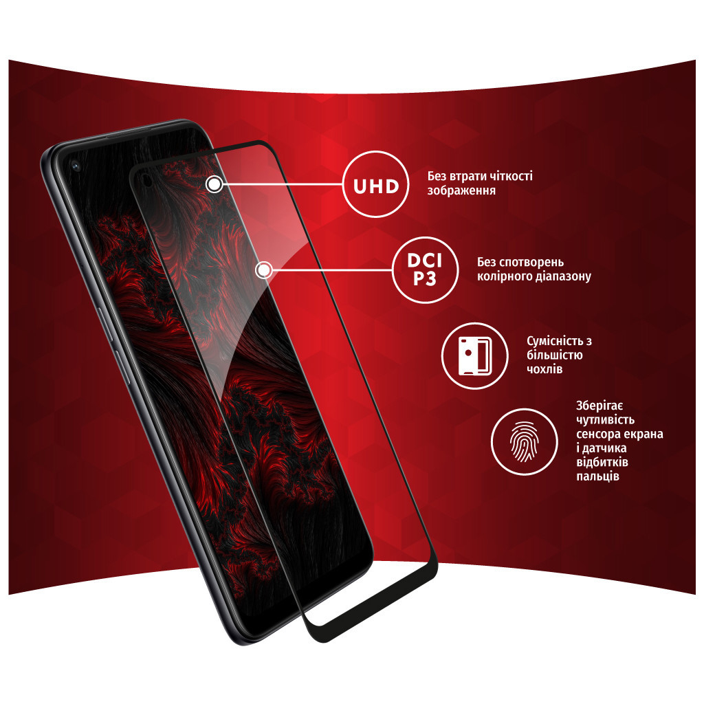 Скло захисне Intaleo Full Glue Oppo A96 (1283126522178) - зображення 3