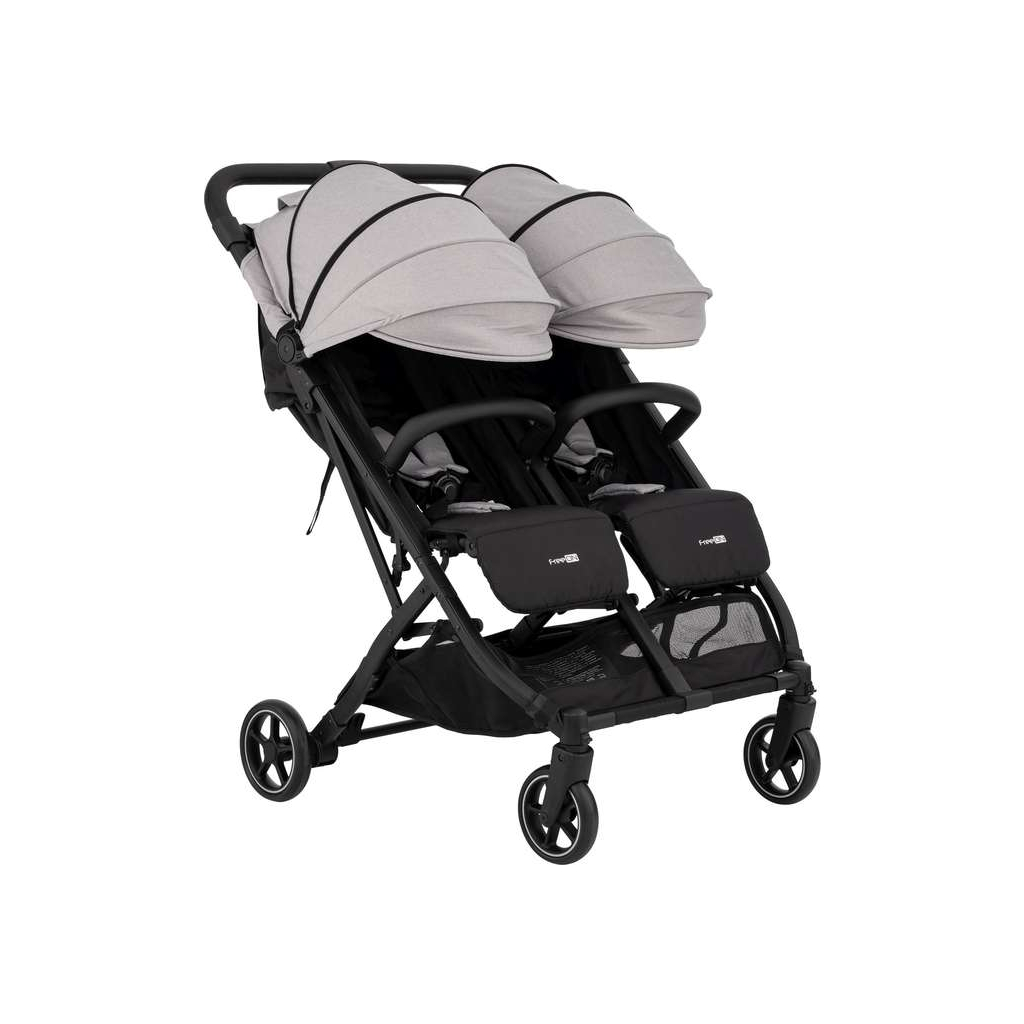 Коляска FreeON Active TWIN, сіра (82801) - зображення 1