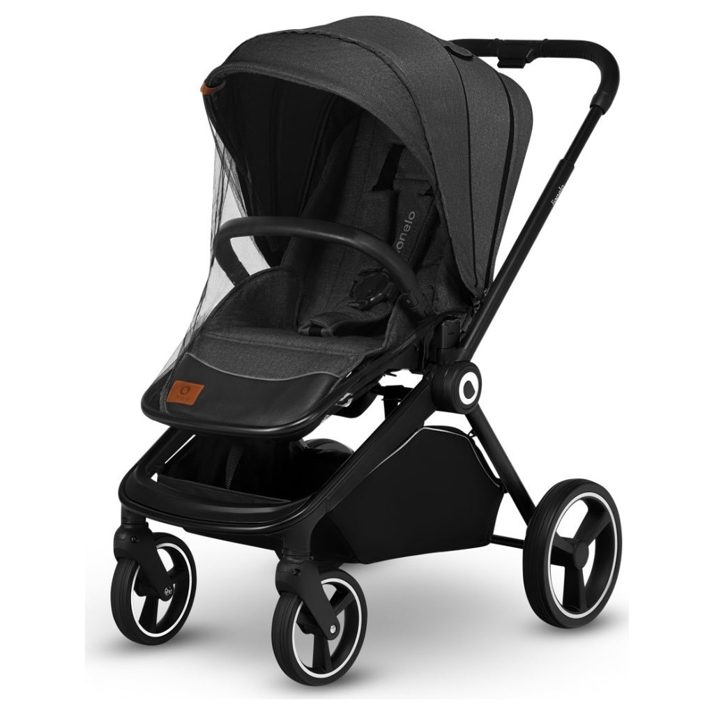 Коляска Lionelo 2 в 1 Mika Grey Graphite (LO-MIKA 2IN1 GREY GRAPHITE) - зображення 4