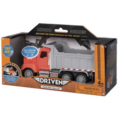 Спецтехніка Driven MINI - САМОСВАЛ (свет, звук) от 3 до 5 лет (WH1006Z) - зображення 4