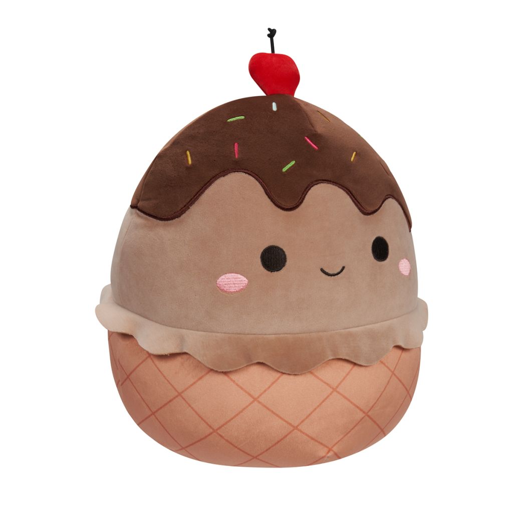 М'яка іграшка Squishmallows Шоколадне морозиво 30 см (SQCR04146) - изображение 3