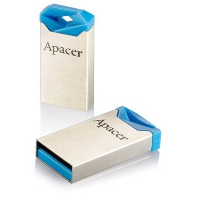 USB флеш накопичувач Apacer 4GB AH111 Blue USB 2.0 (AP4GAH111U-1) - зображення 3