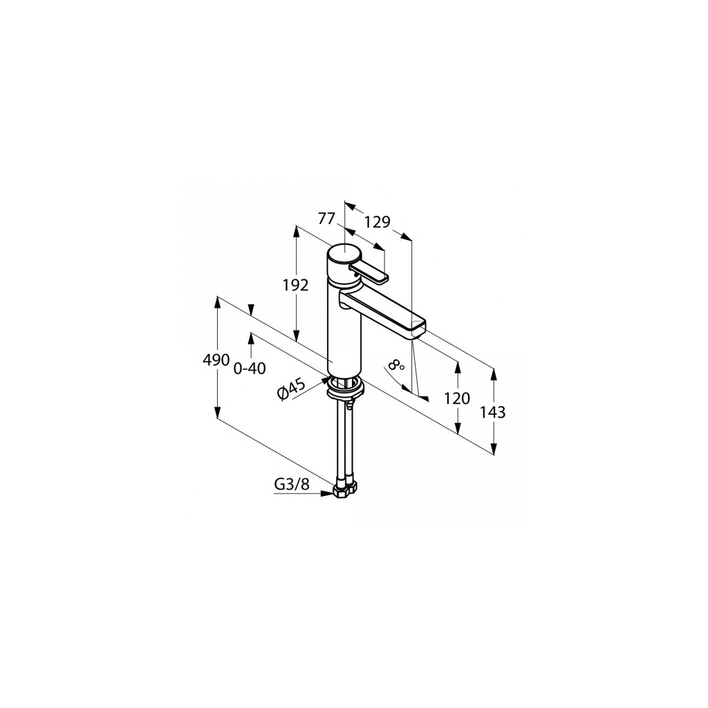 Змішувач KLUDI ZENTA (382650575) - зображення 2