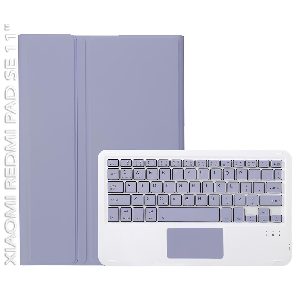 Чохол до планшета BeCover Keyboard+TouchPad Xiaomi Redmi Pad SE 11" Purple (712400) - изображение 1