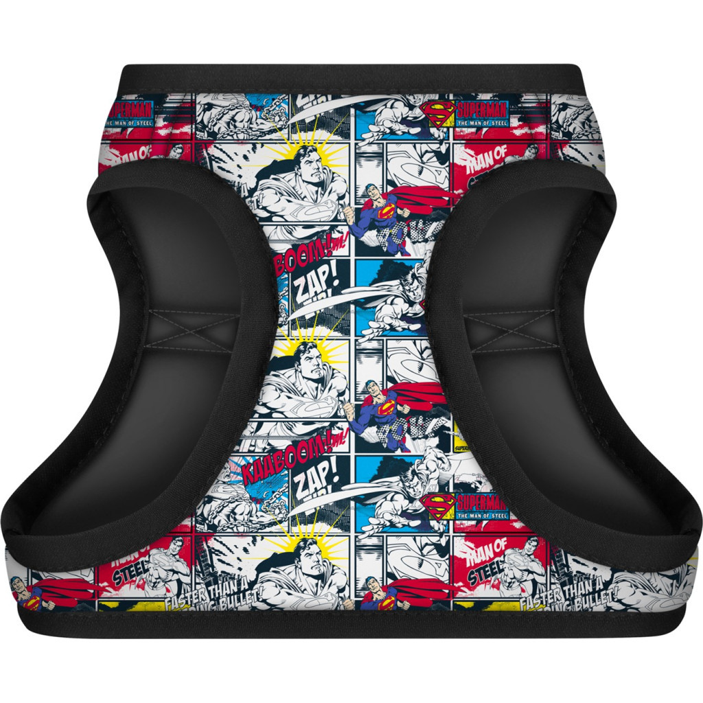 Шлея для собак WAUDOG Clothes з QR паспортом "Супермен комікс" XS4 (1004-4006) - зображення 2