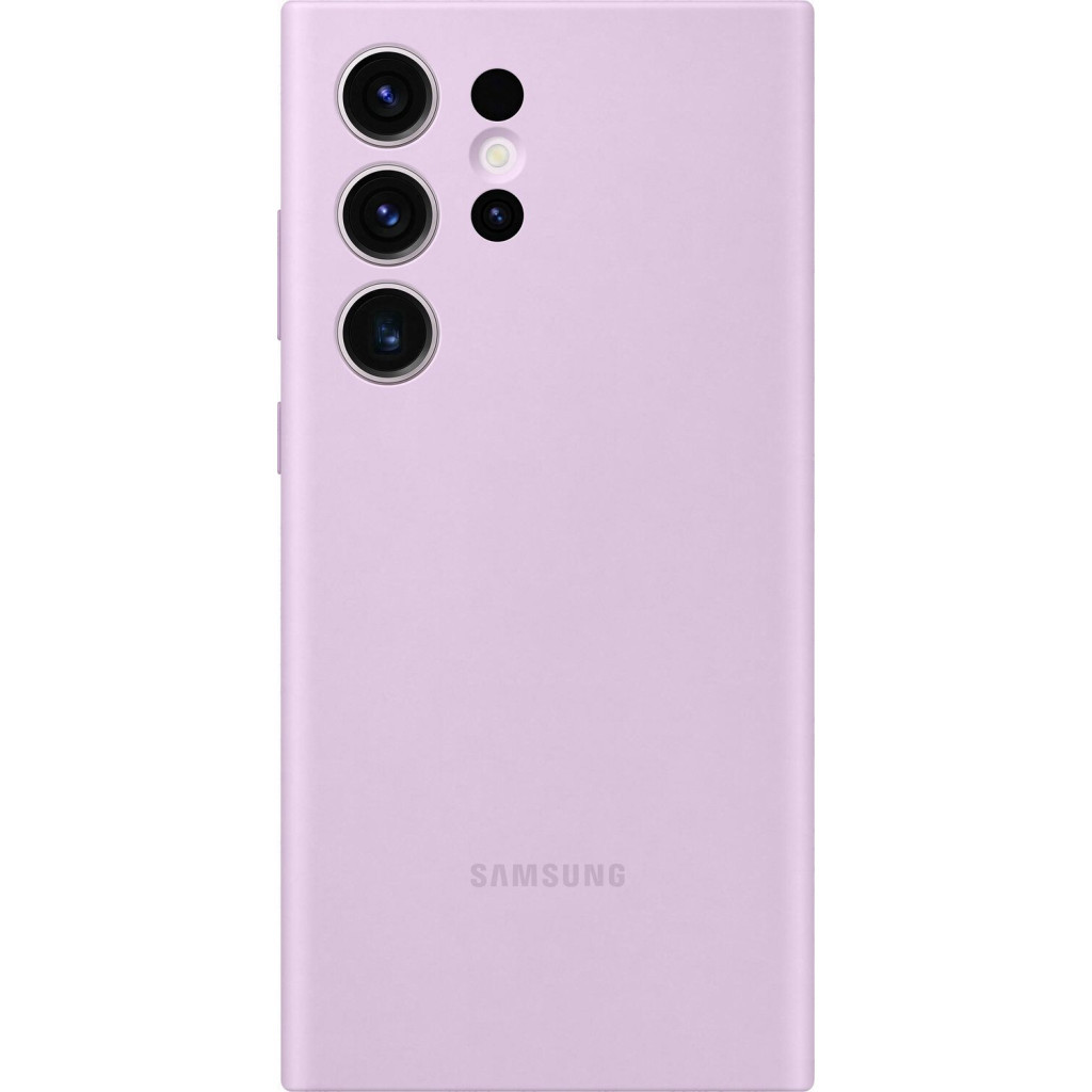 Чохол до мобільного телефона Samsung Galaxy S23 Ultra Silicone Case Lilac (EF-PS918TVEGRU) - зображення 4