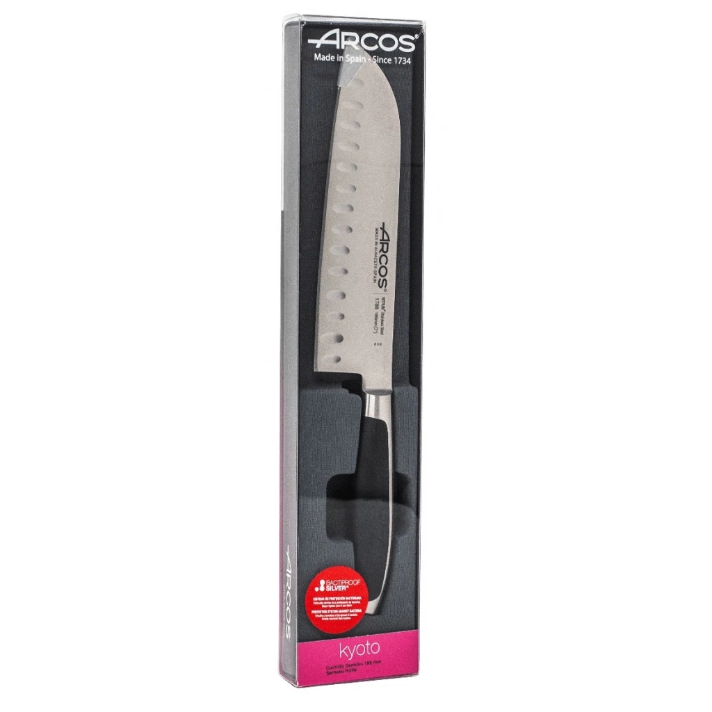 Кухонний ніж Arcos Kyoto Сантоку 185 мм (178800) - зображення 5