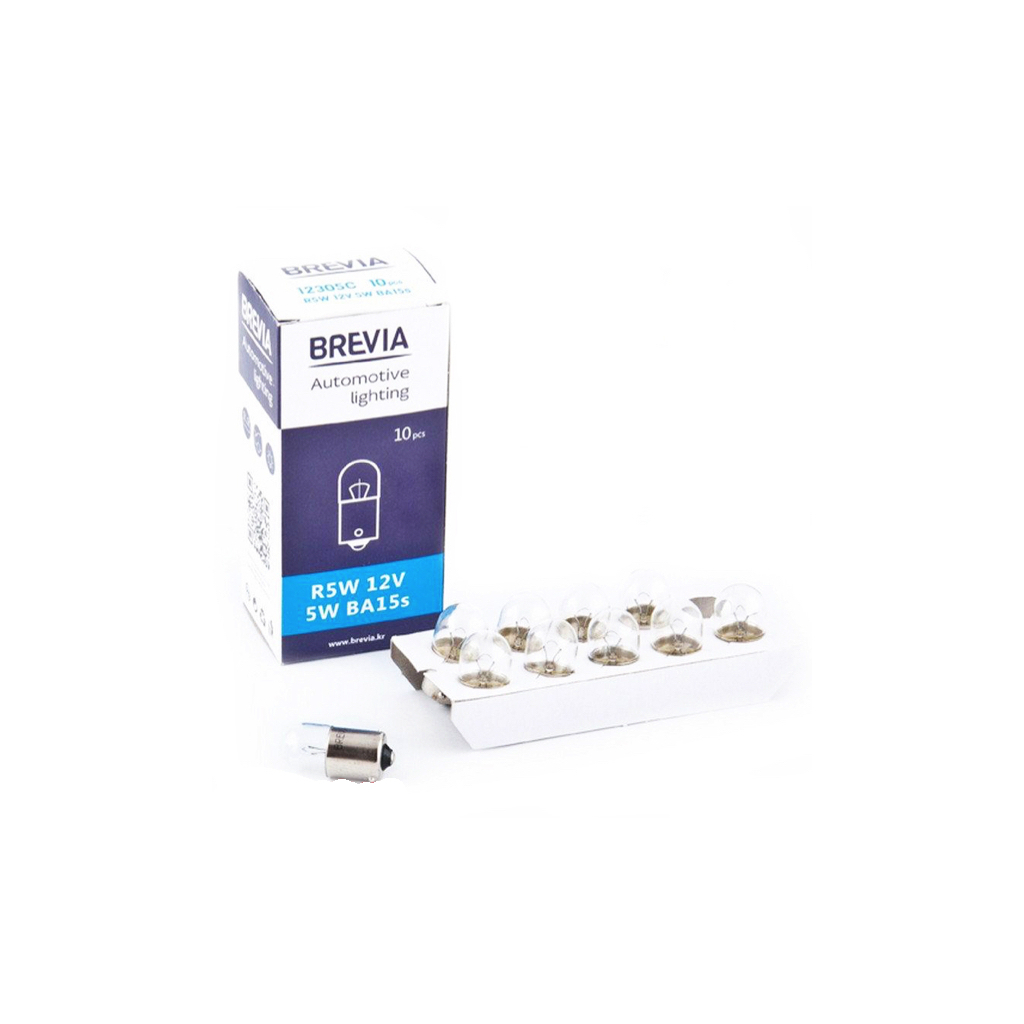 Автолампа Brevia R5W 12V 5W BA15s CP (12305) - зображення 3
