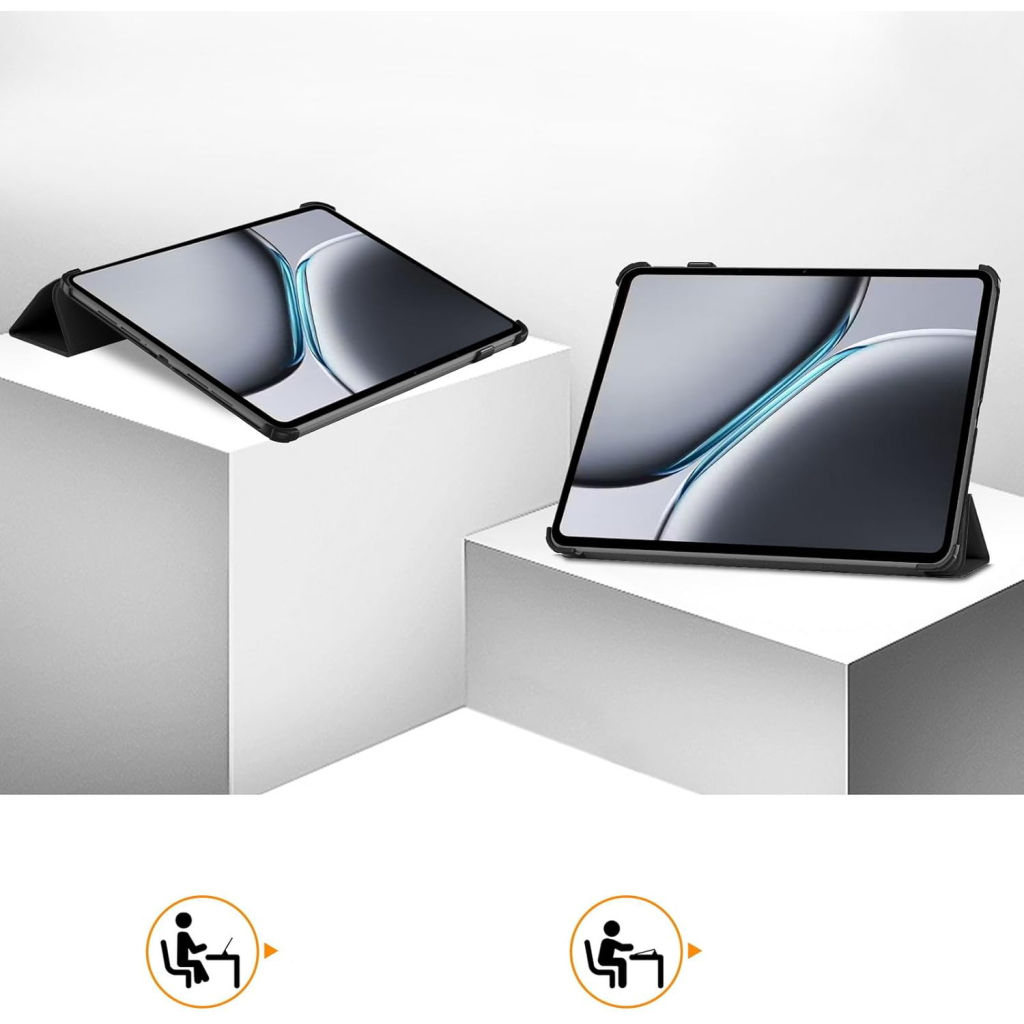 Чохол до планшета BeCover Smart Case OnePlus Pad 2 (12.1") Black (712546) - зображення 7