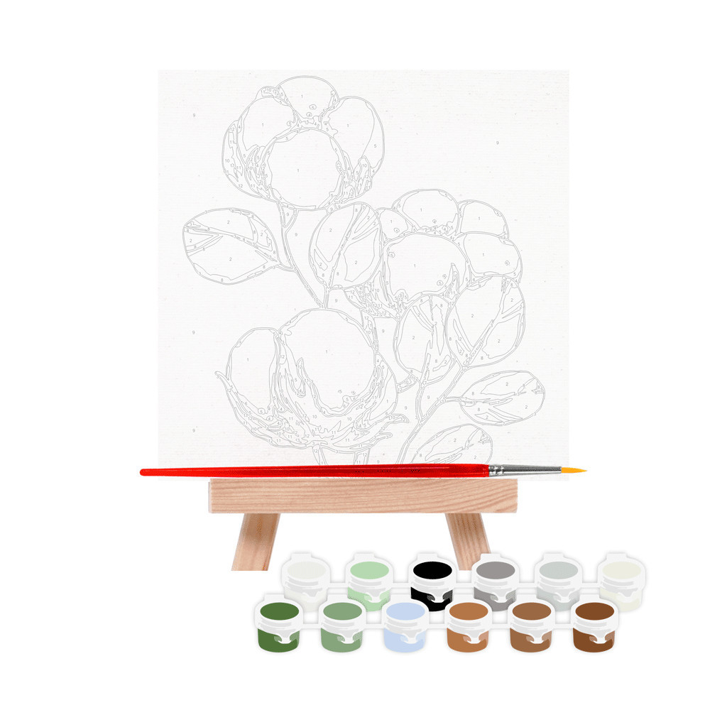 Картина по номерам Rosa Star Бавовна 15х15 см з мольбертом (4823098540618) - зображення 2