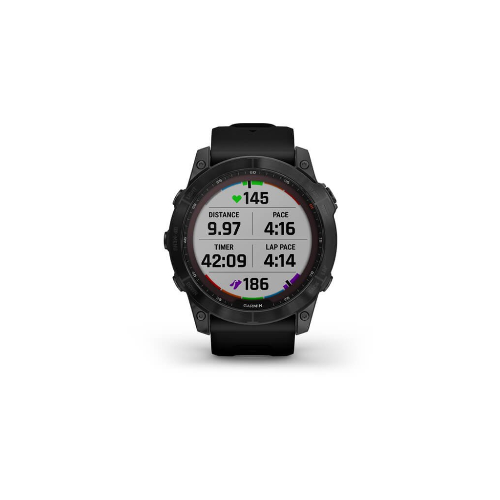 Смарт-годинник Garmin fenix 7X Sapph Sol Black DLC Ti w/ Black Band, GPS (010-02541-23) - зображення 10