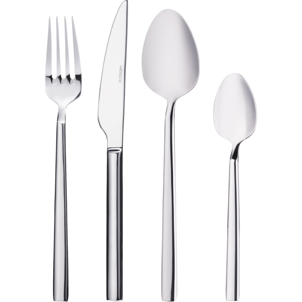 Набір столових приборів Ardesto Black Mars Bergmann 24 предмета (AR0724BES) - изображение 2