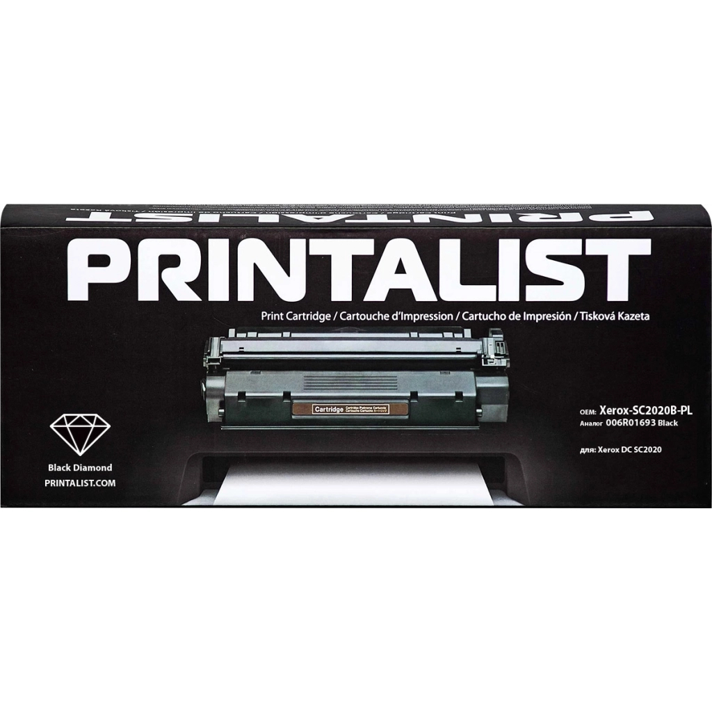 Картридж Printalist Xerox DC SC2020/006R01693 Black (Xerox-SC2020B-PL) - зображення 1