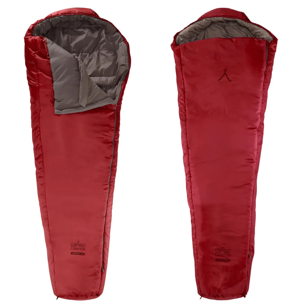 Спальний мішок Grand Canyon Fairbanks 205 -4°C Red Dahlia Left (340009) - зображення 3