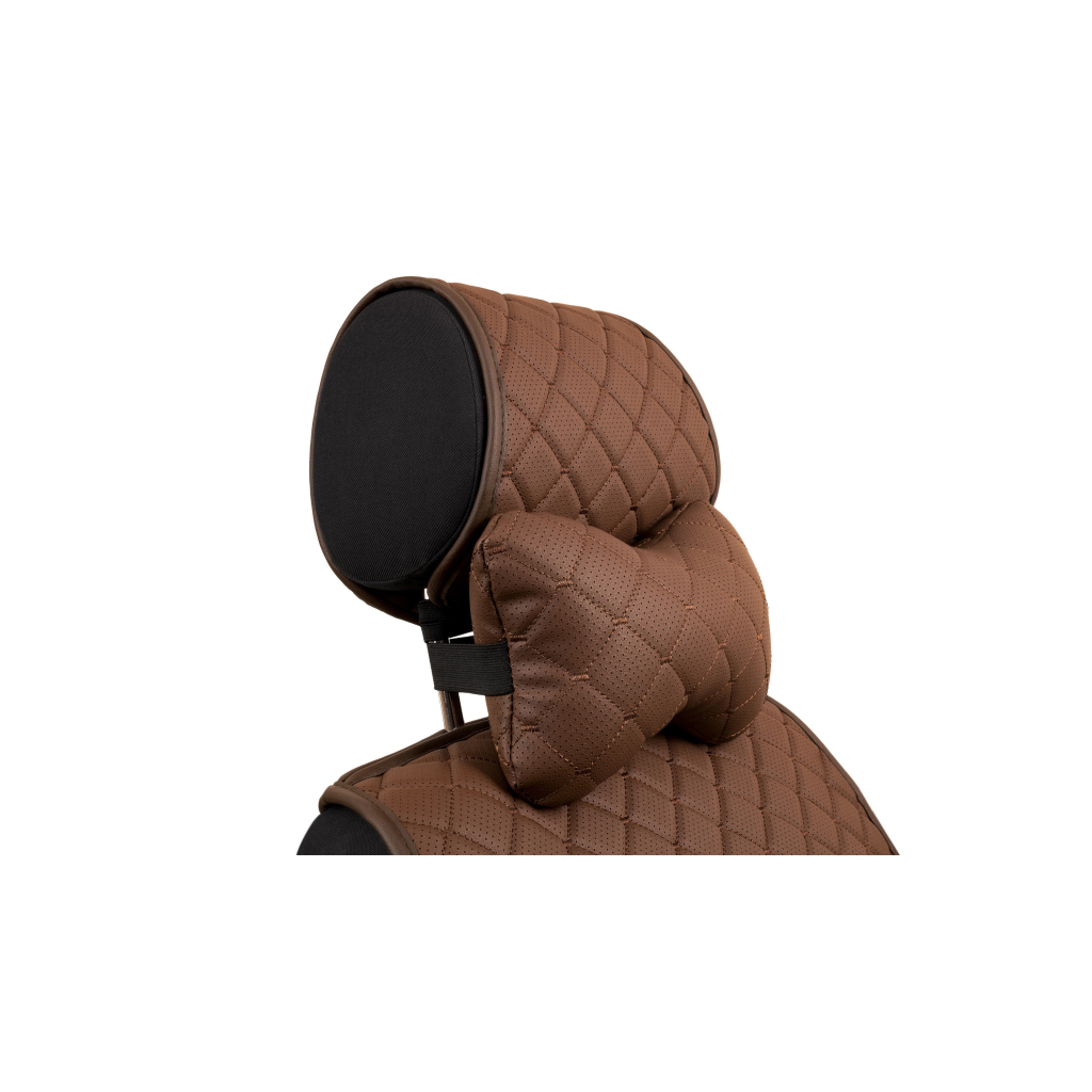 Подушка EVAtech ECO 27х16 см коричнева з коричневою ниткою (SPCRZZ) - зображення 2