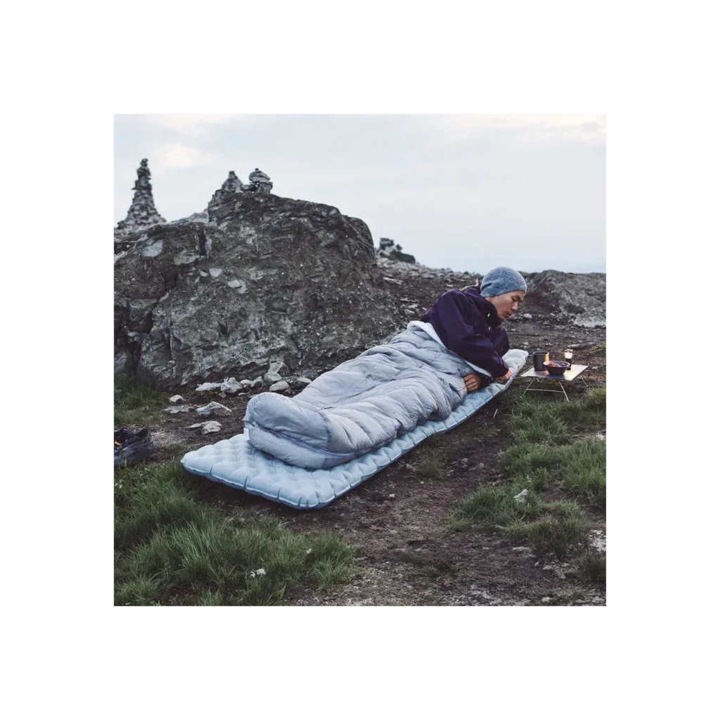 Матрац надувний Naturehike CNK2450WS012, 196х64, сірий (6976507663199) - picture 7