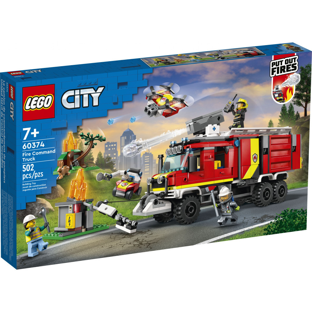 Конструктор LEGO City Пожежна машина 502 деталі (60374) - зображення 1