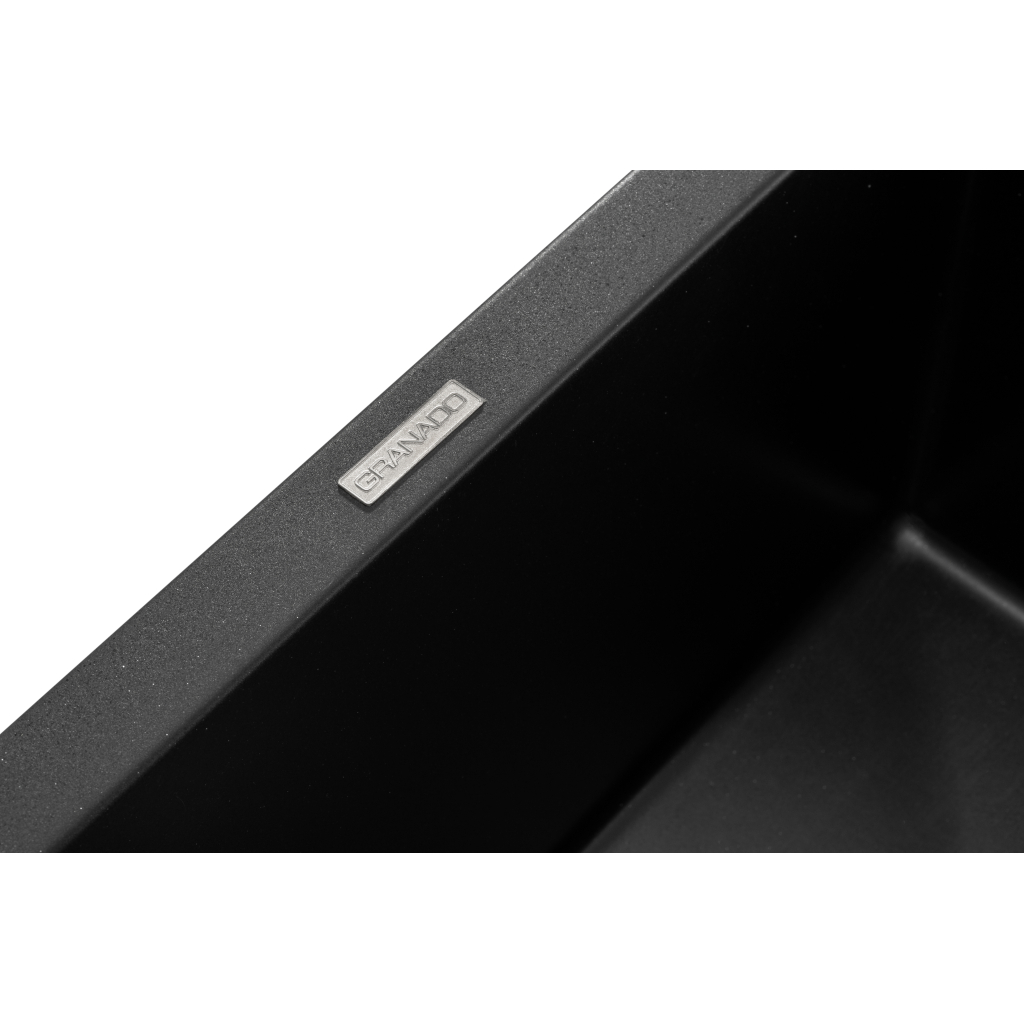 Мийка кухонна GRANADO MADRID black shine (gr1601) - зображення 5