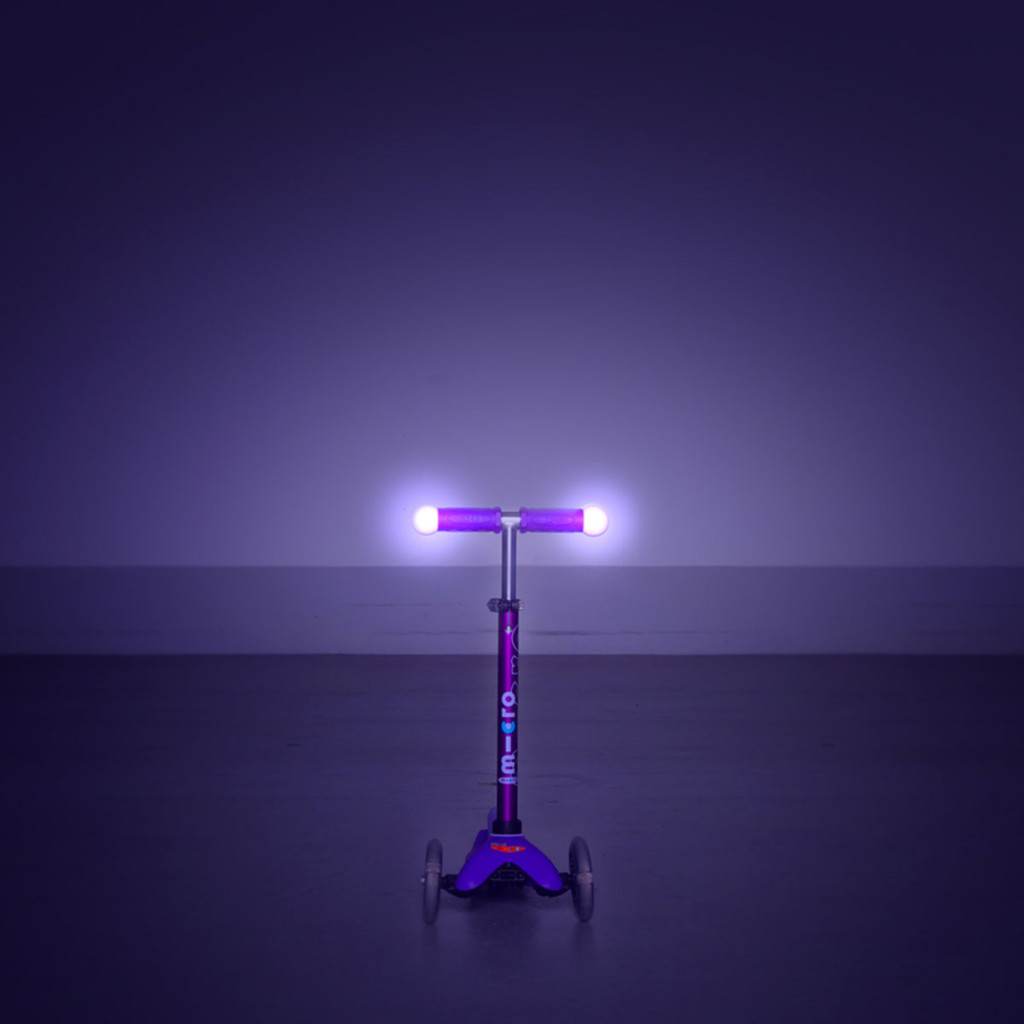 Самокат Micro Mini Deluxe Magic Purple LED (MMD129) - зображення 6