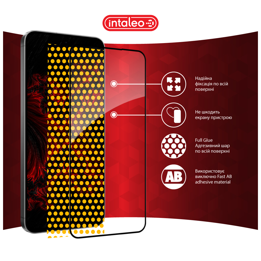 Скло захисне Intaleo Full Glue Samsung S24 FE Black (1283126594854) - зображення 7