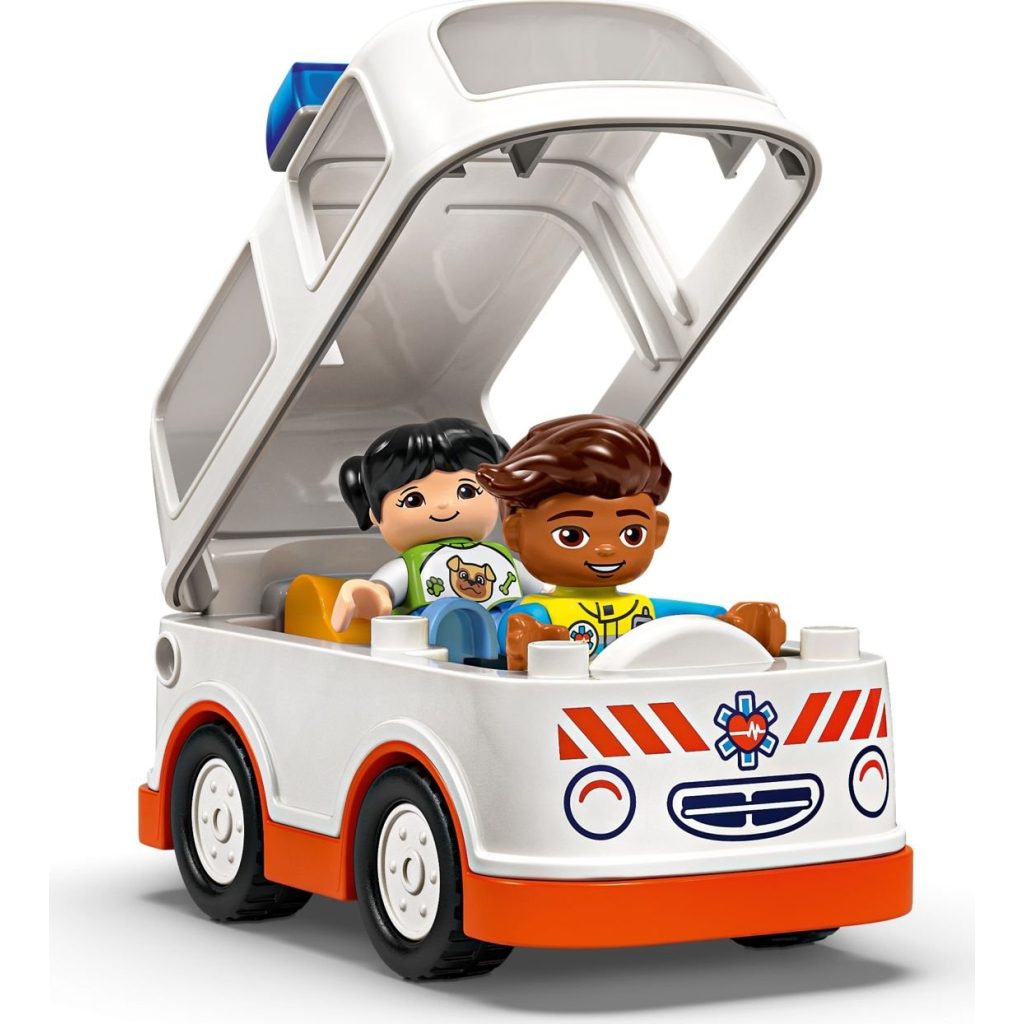 Конструктор LEGO DUPLO Town Швидка допомога та водій (10447) - зображення 3