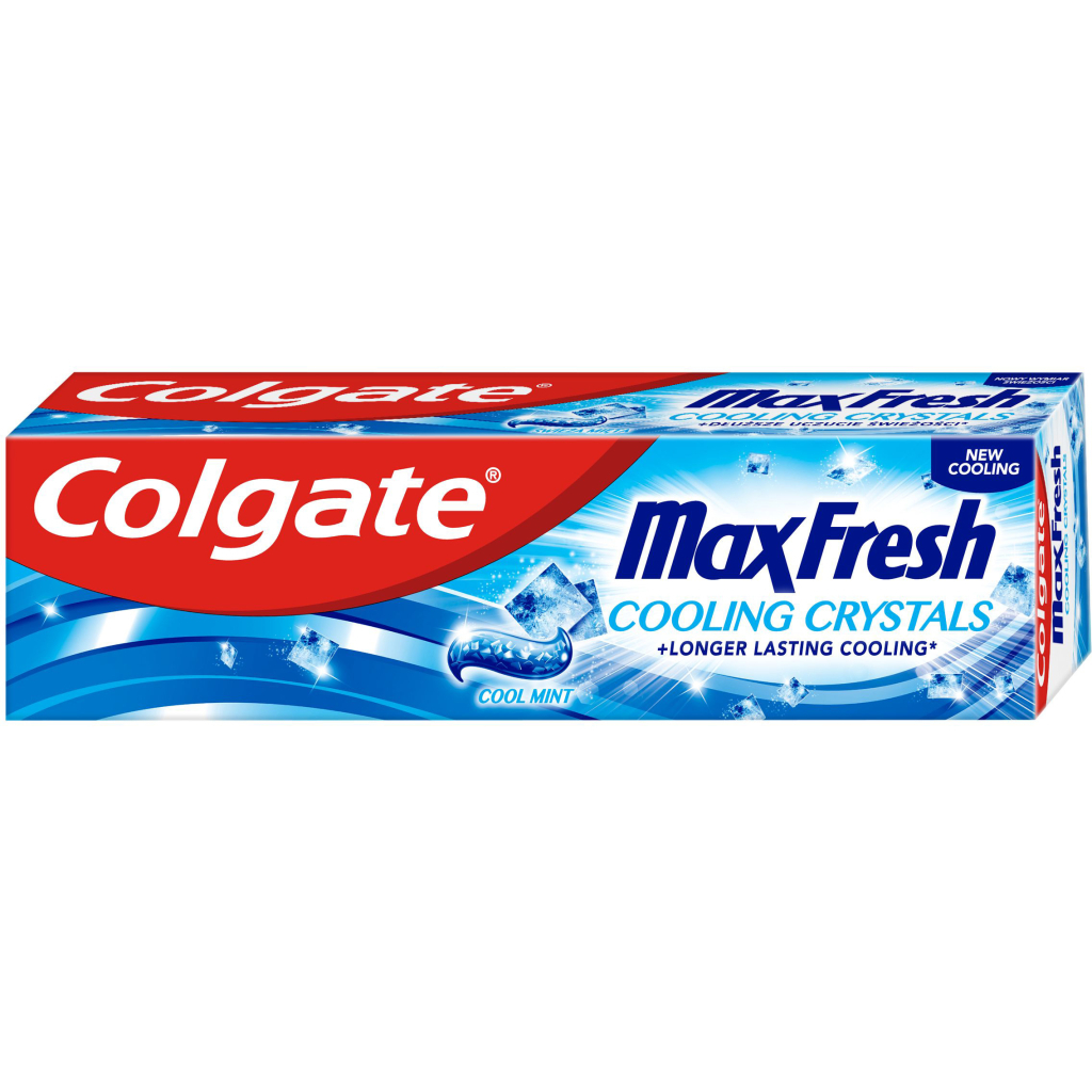 Зубна паста Colgate Max Fresh Cooling Crystals 75 мл (8718951313255) - зображення 1