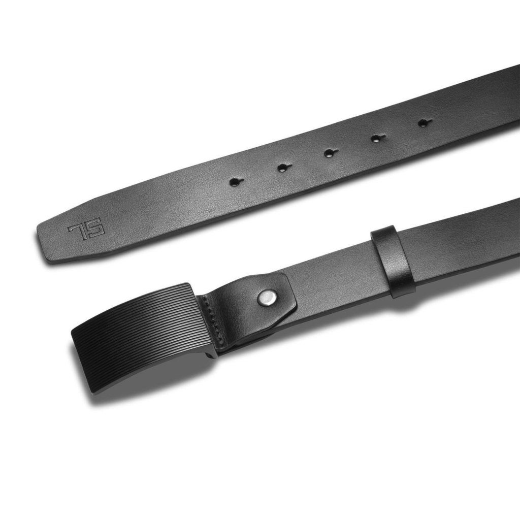 Ремінь Semi Line Чоловічий Шкіряний Black (DAS303131) - зображення 3