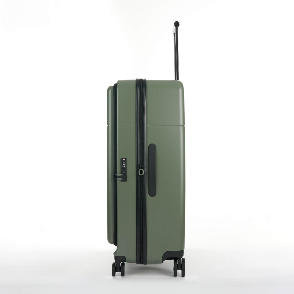 Валіза Bagland велика 96 л хакі (1140521764) - зображення 3