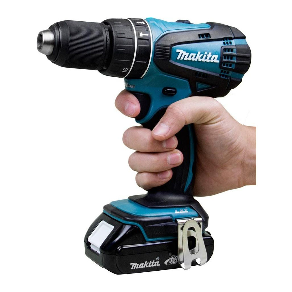 Шуруповерт Makita LXT, 3Аг х 2шт, Makpac, 50 / 36Нм (DHP456RFJ) - зображення 5