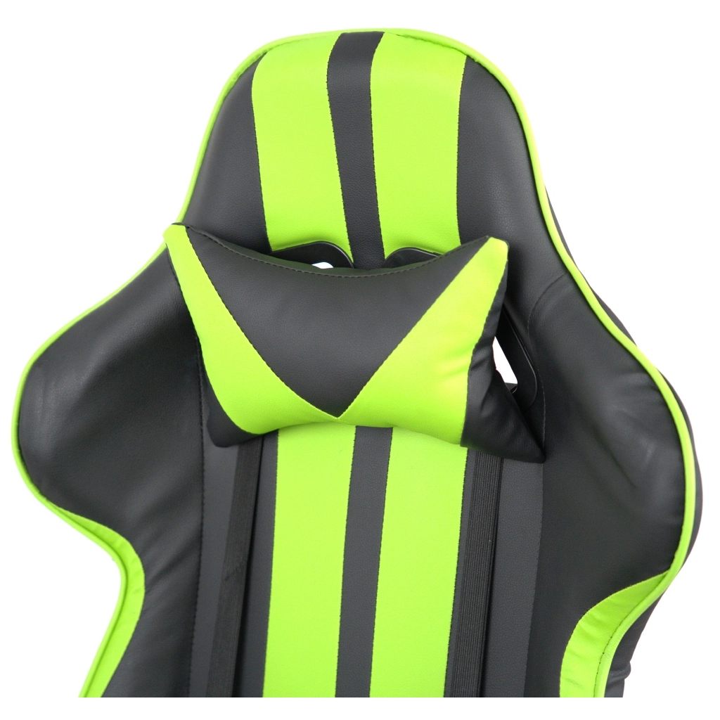 Крісло ігрове Аклас Стрік Light ANF Зелений (PU-чорний/салатовий) (00160341) - зображення 9