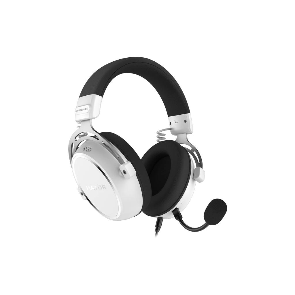Навушники Hator Hypergang 3 Hi-Res White (ESH06) - зображення 1