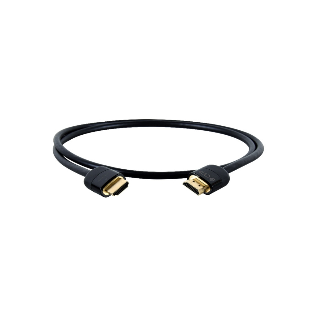Кабель мультимедійний HDMI to HDMI 5.0m CBL-H300-050 Premium 4K 28AWG Cypress (CBL-H300-050) - зображення 1