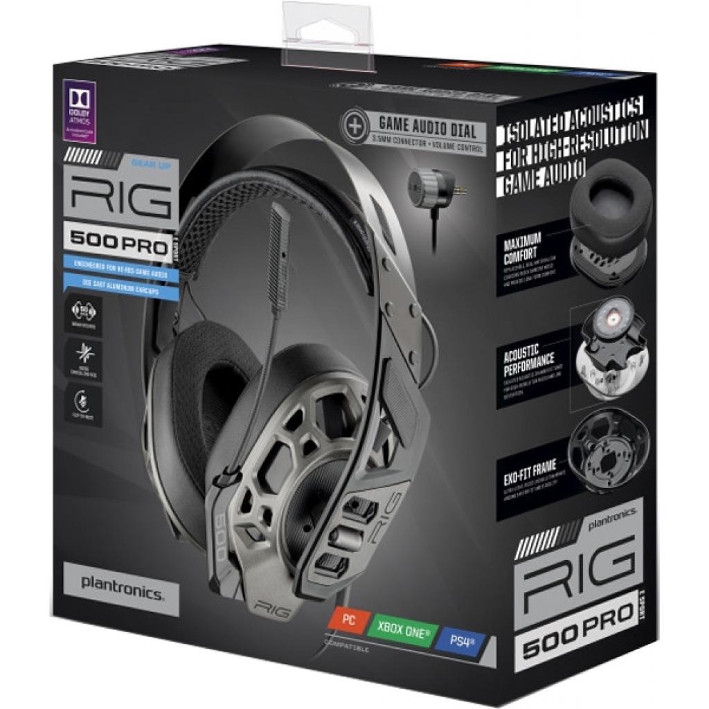Навушники Plantronics RIG 500PRO ESPORT BLK HDST ATMOS UNI EA Black (211224-05) - зображення 6