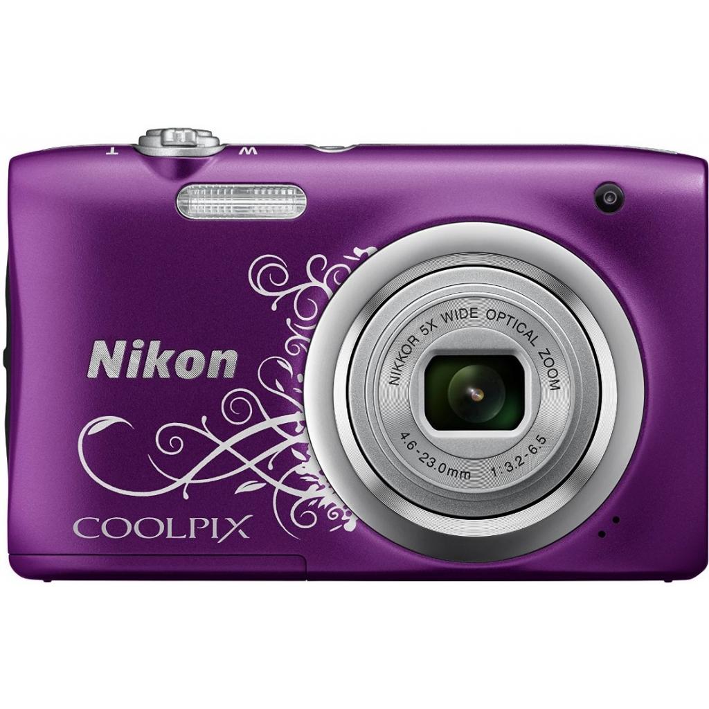 Цифровий фотоапарат Nikon Coolpix A100 Purple Lineart (VNA974E1) - зображення 2