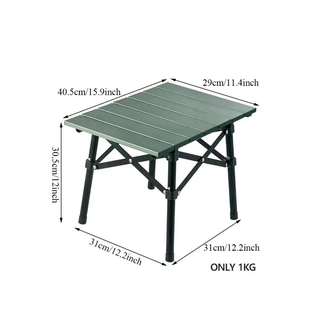 Туристичний стіл Naturehike CNH22JU050 алюміній світло-коричневий (6975641885320) - зображення 5