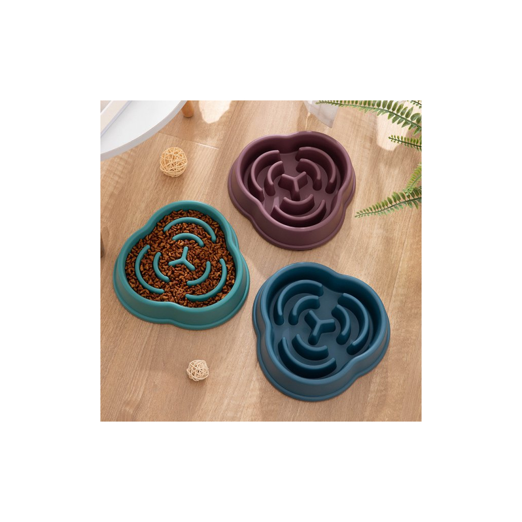 Посуд для собак WahoPet slow feeder миска-лабіринт (зелена) (2700000021170) - зображення 2