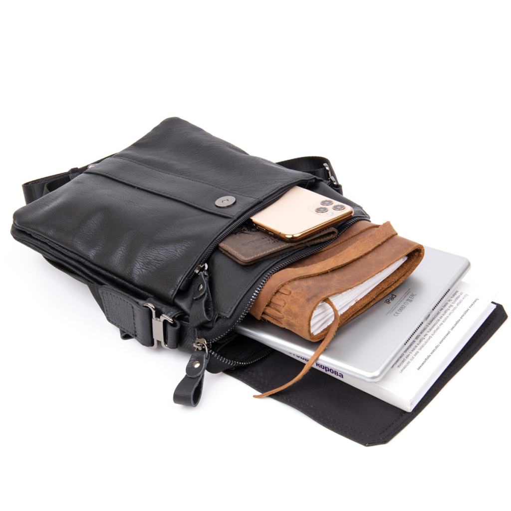 Сумка Vintage Чорна (20442) - зображення 7