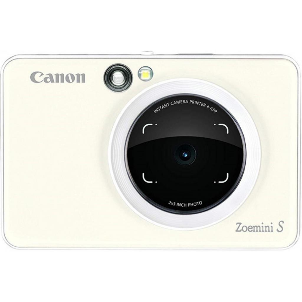 Камера миттєвого друку Canon Zoemini S Pear lWhite Essential Kit (3879C014) - зображення 2