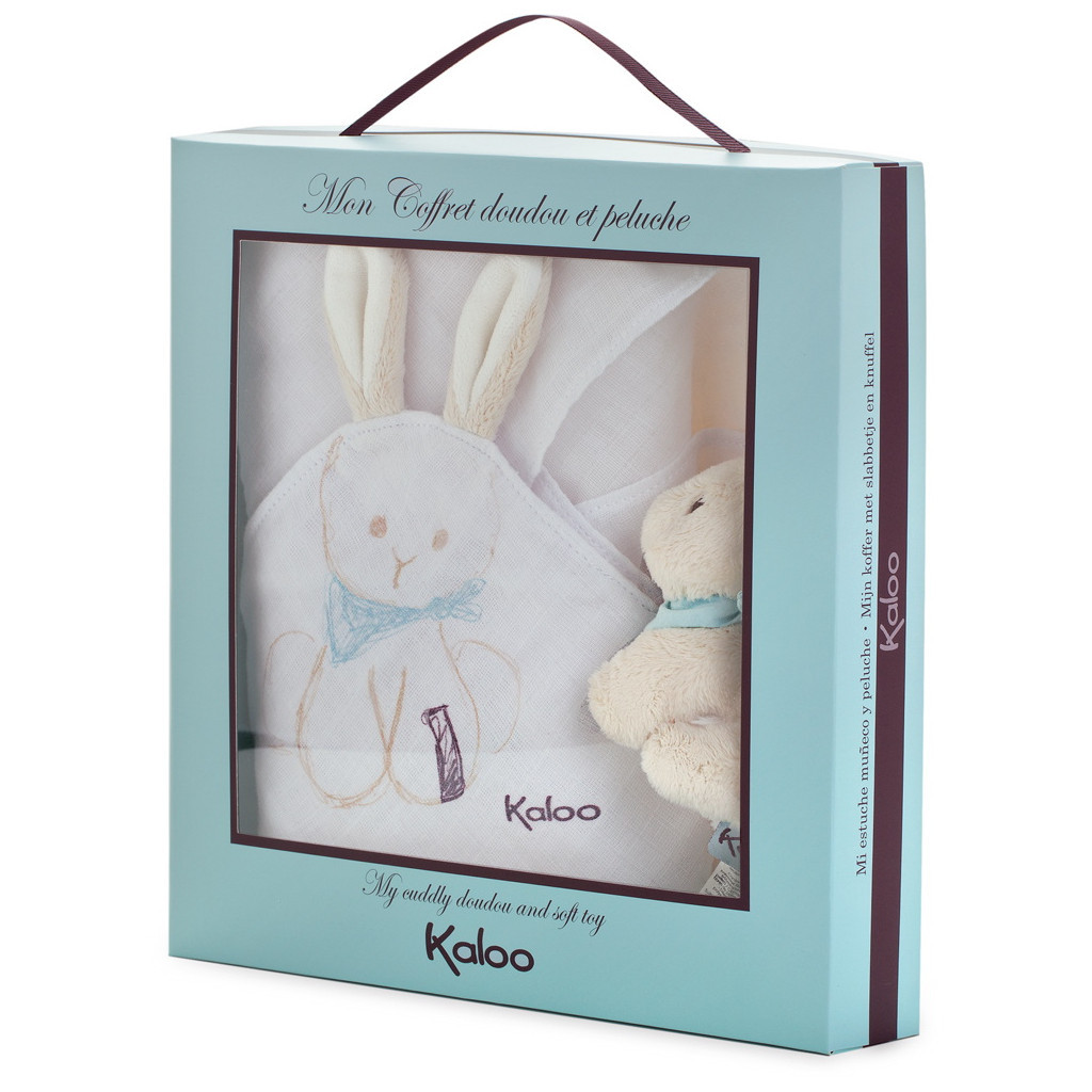 Ковдра дитяча Kaloo Подарунковий набір з іграшкою Кролик (K962996) - зображення 3