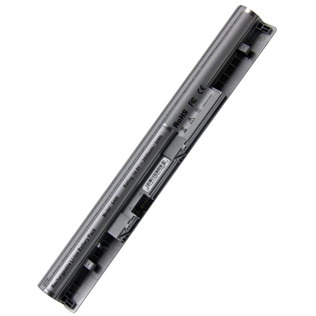 Акумулятор до ноутбука Lenovo IdeaPad S300 L12S4Z01, 32Wh (2200mAh), 4cell, 14.8V, Li-ion (A41775) - зображення 1