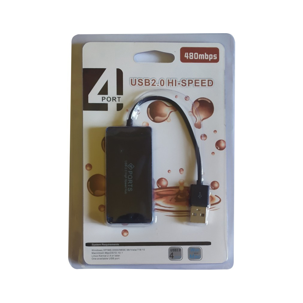 Концентратор Atcom USB TD4005 4port black (10725) - зображення 3