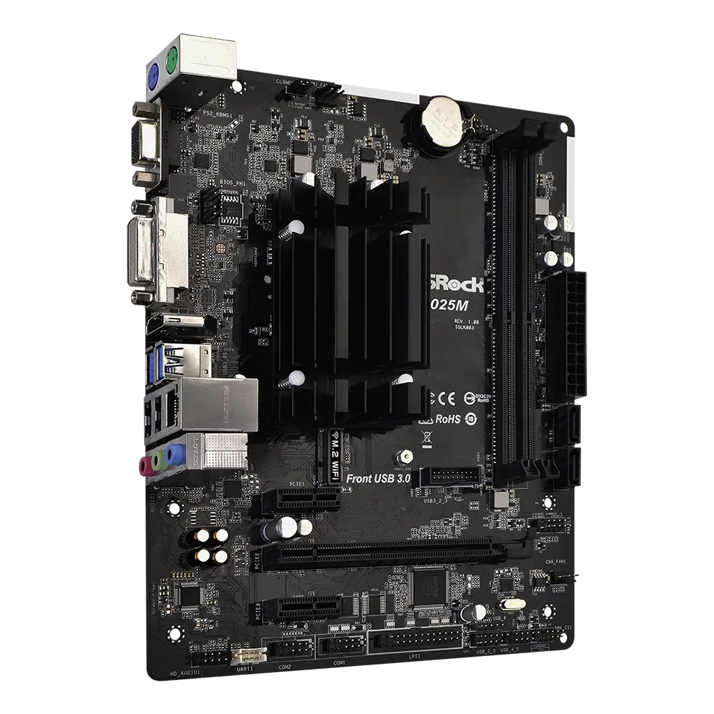 Материнська плата ASRock J4025M - зображення 3
